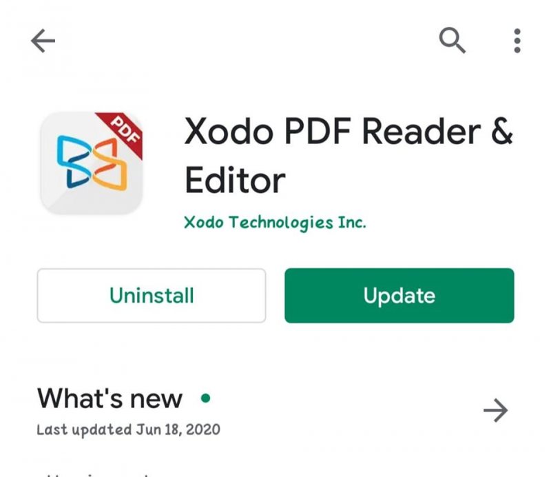 تطبيق Xodo للقراءة الاونلاين