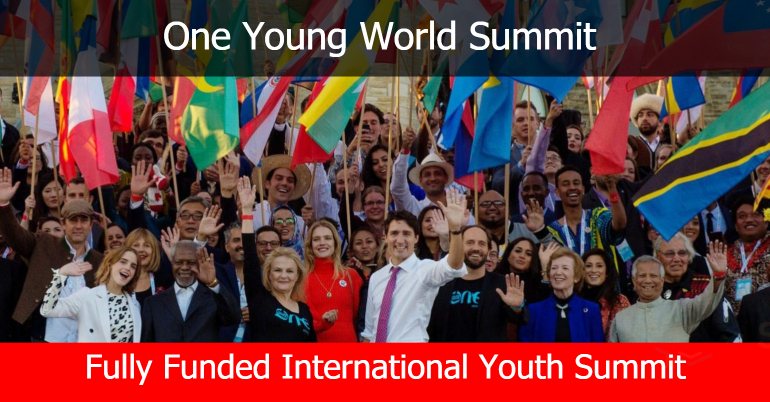 منحة كاملة لحضور مؤتمر One Young World Summit في ميونيخ