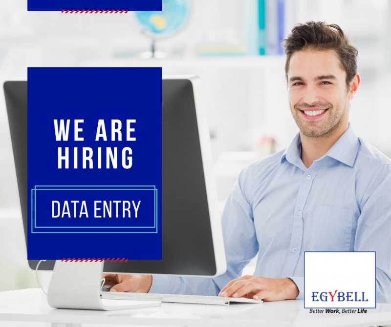 EgyBell is hiring a Data Entry