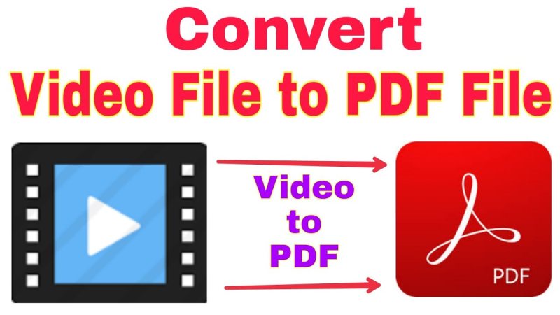 تطبيق لتحويل الفيديو الي Pdf ( Video To Pdf Converter تطبيق)