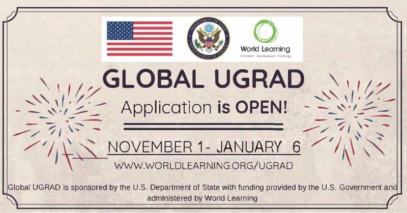 منحة GLOBAL UGRAD لتبادل الثقافي