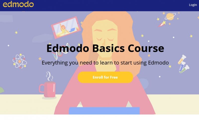 موقع Edmodo للكورسات المجانية