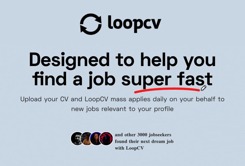 موقع LoopCV للتقديم التلقائي على الوظائف التي تناسبك