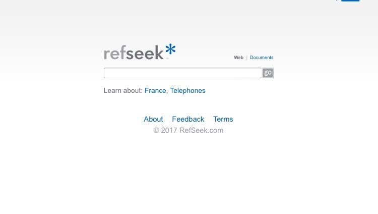 مواقع للبحوث والمراجع والأوراق العلمية refseek