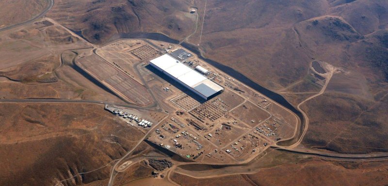 مصنع Tesla الجديد لإنتاج البطاريات أو الTesla Gigafactory