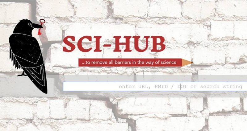 موقع Sci-hub المجاني للابحاث العلمية