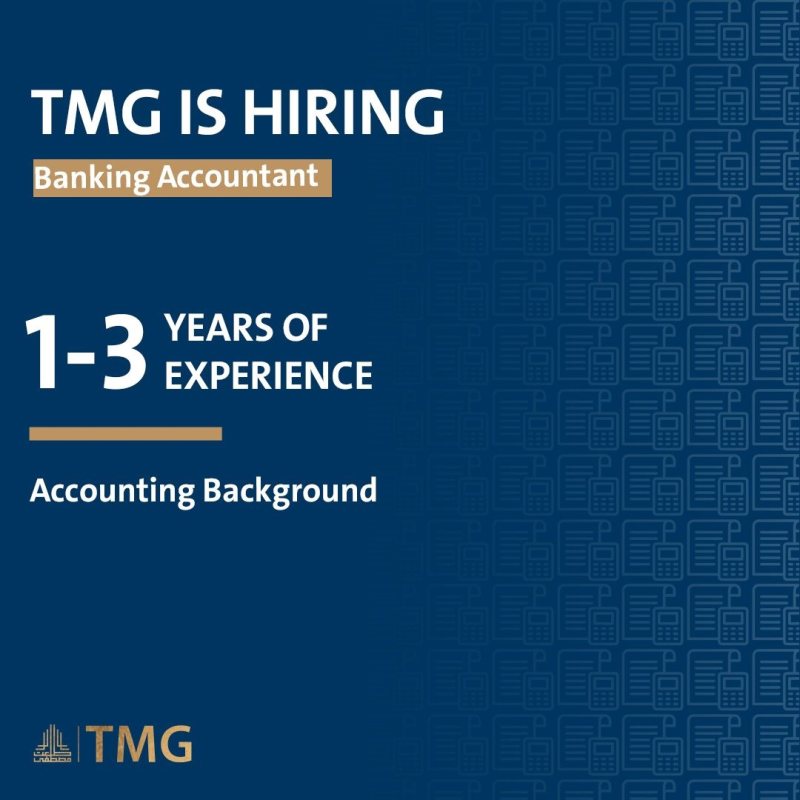 Banking Accountant at TMG