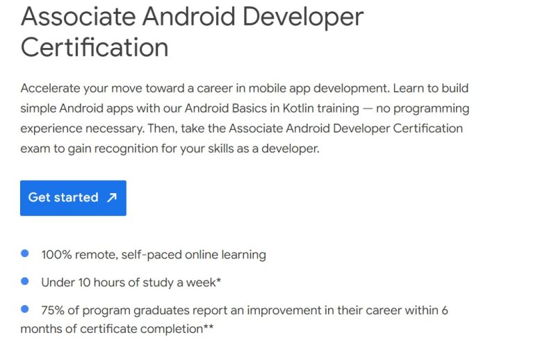 شهادات جوجل المعتمدة في الـ Android Developer إبدأ الآن
