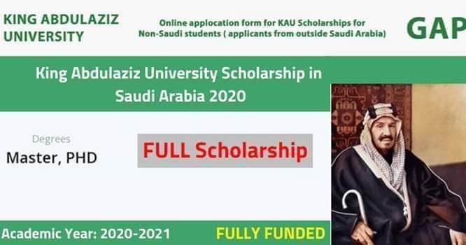 منح جامعة الملك عبد العزيز 2021 (ممولة بالكامل) في المملكة العربية السعودية